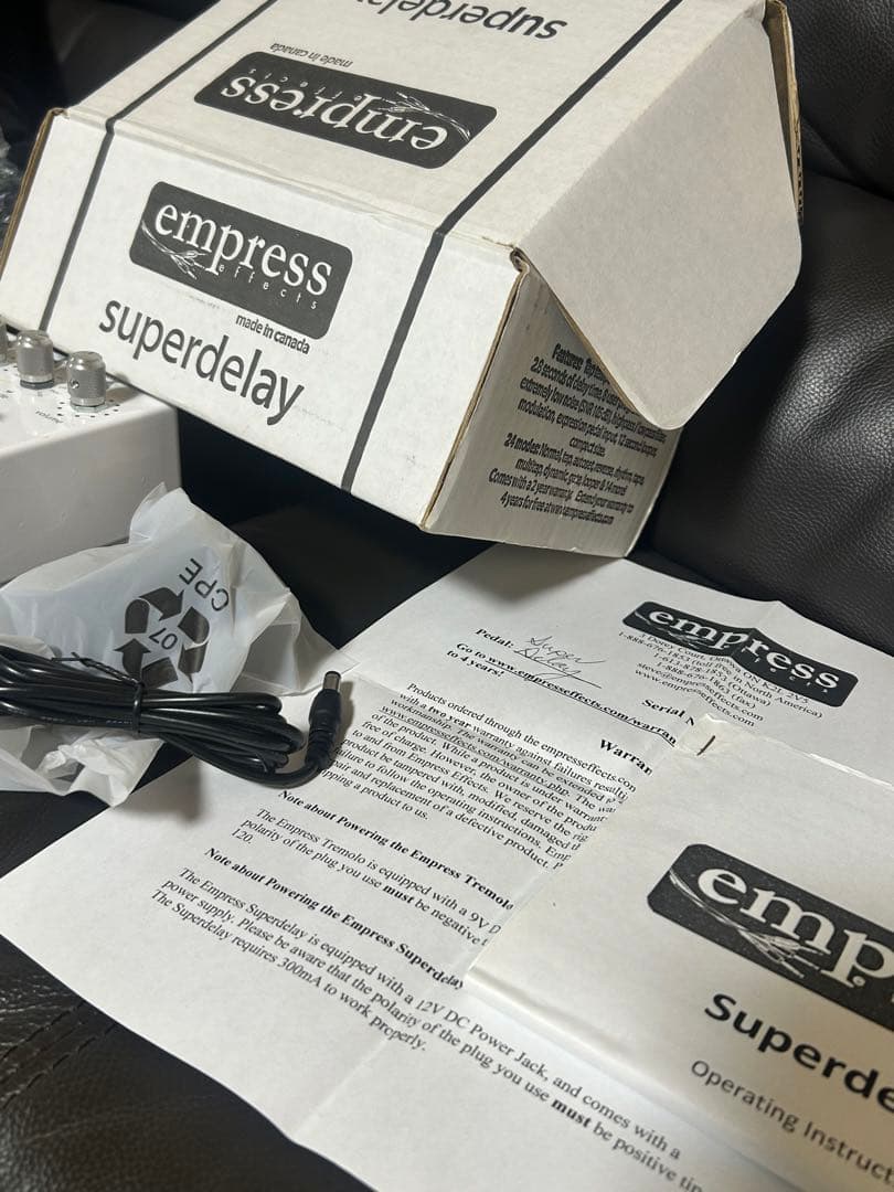 Empress Effects Superdelay 初期ロット