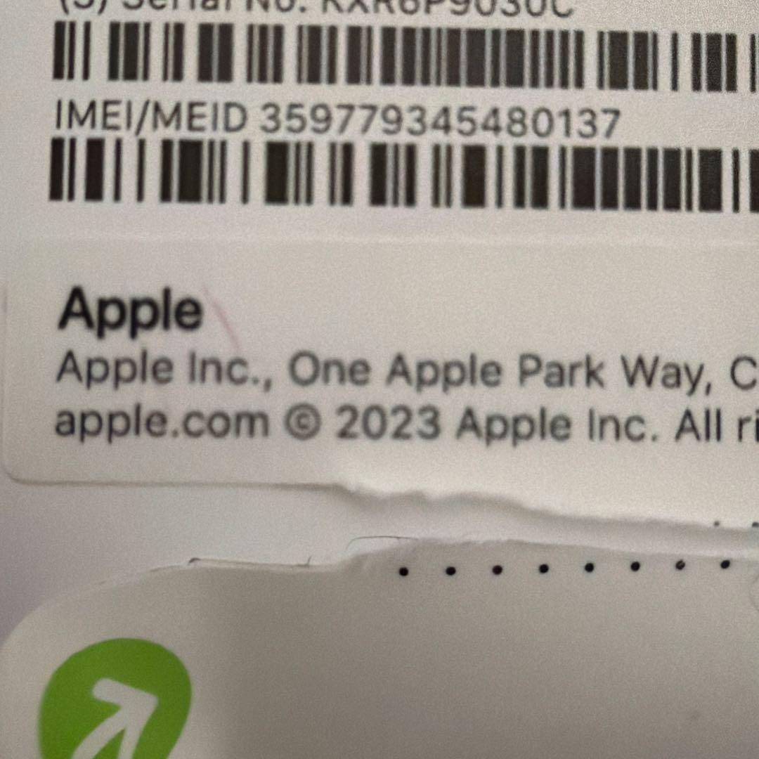 iPhone15promax ジャンク品