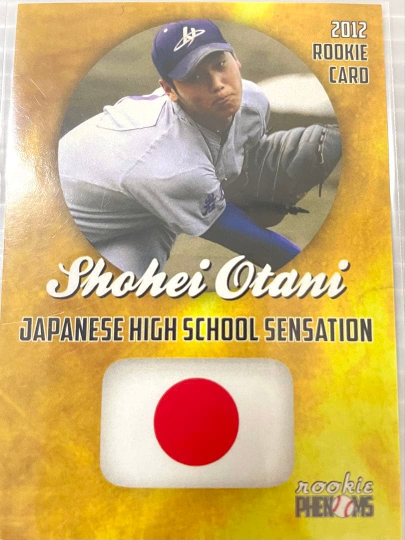 大谷翔平 直筆サインフォト＆花巻東高記念グッズセット