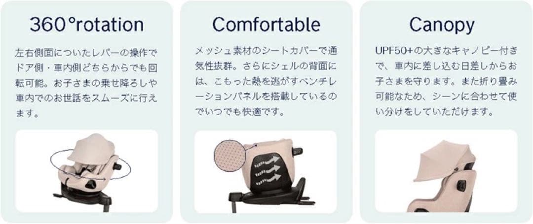 nuna PRUU AIRE チャイルドシート