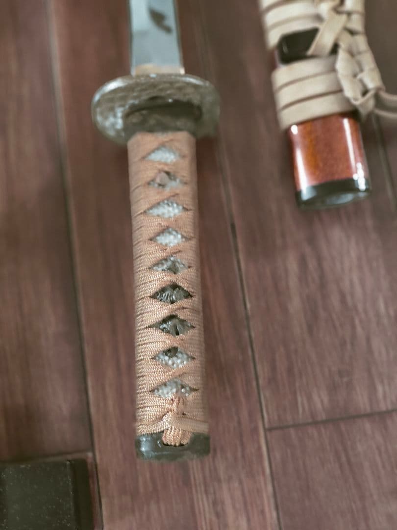 刀掛け付き模造刀大小セット