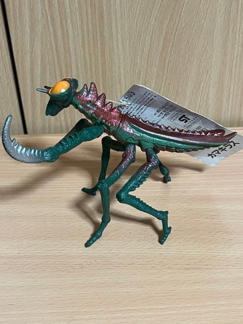 ☆バンダイソフビ☆ゴジラシリーズ☆カマキラス1993タグ付き☆