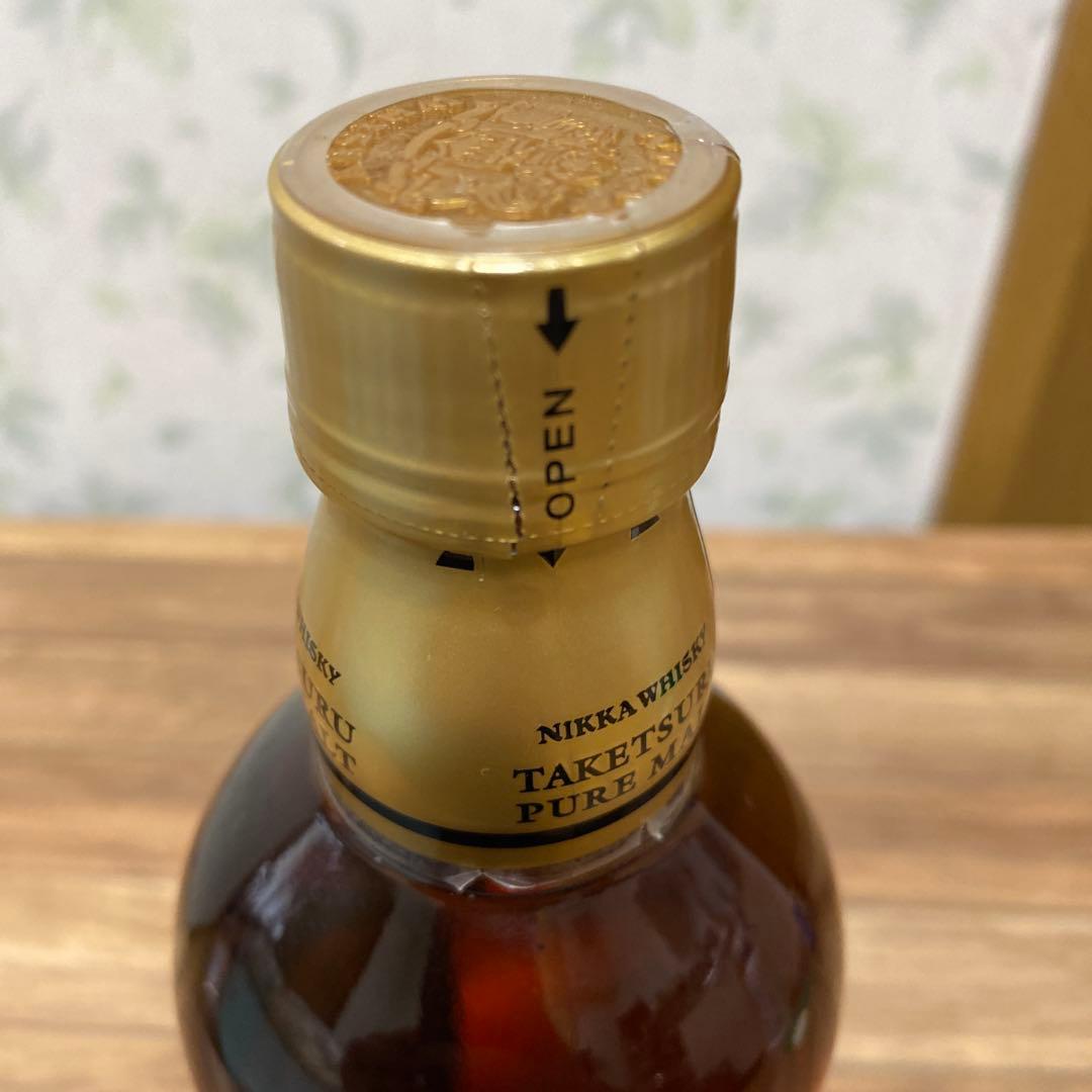 NIKKA 竹鶴 ピュアモルト 黒ラベル 500ml 43%　※終売旧ラベル美品