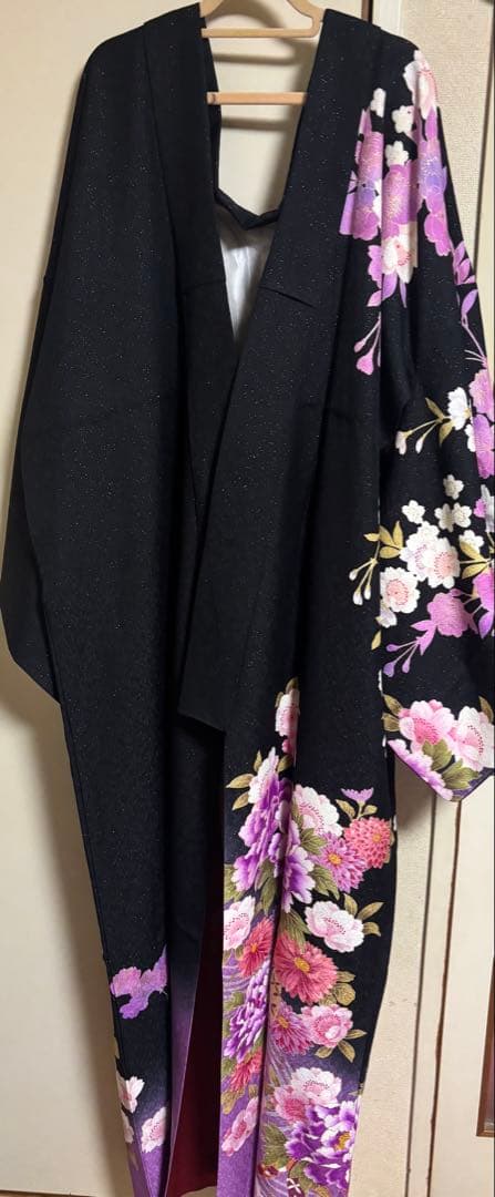 大衆演劇着物（女形着流し）