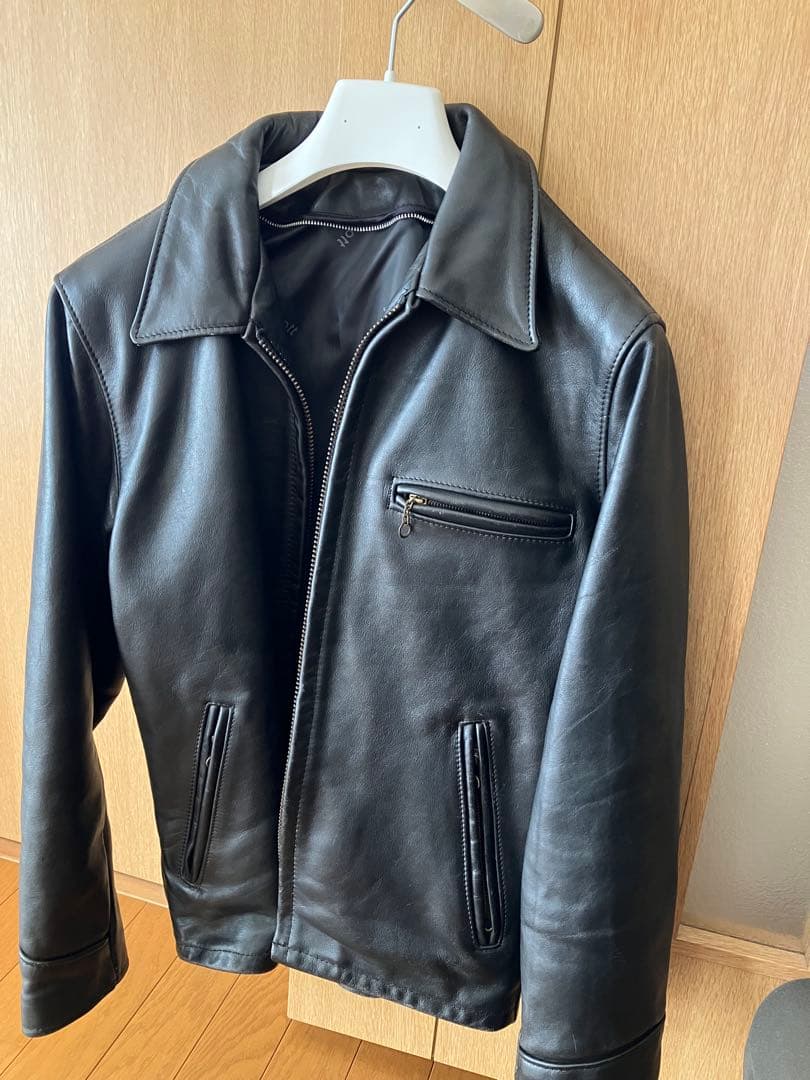 ショット　シングルライダースジャケット　トラッカージャケット　AT101 36