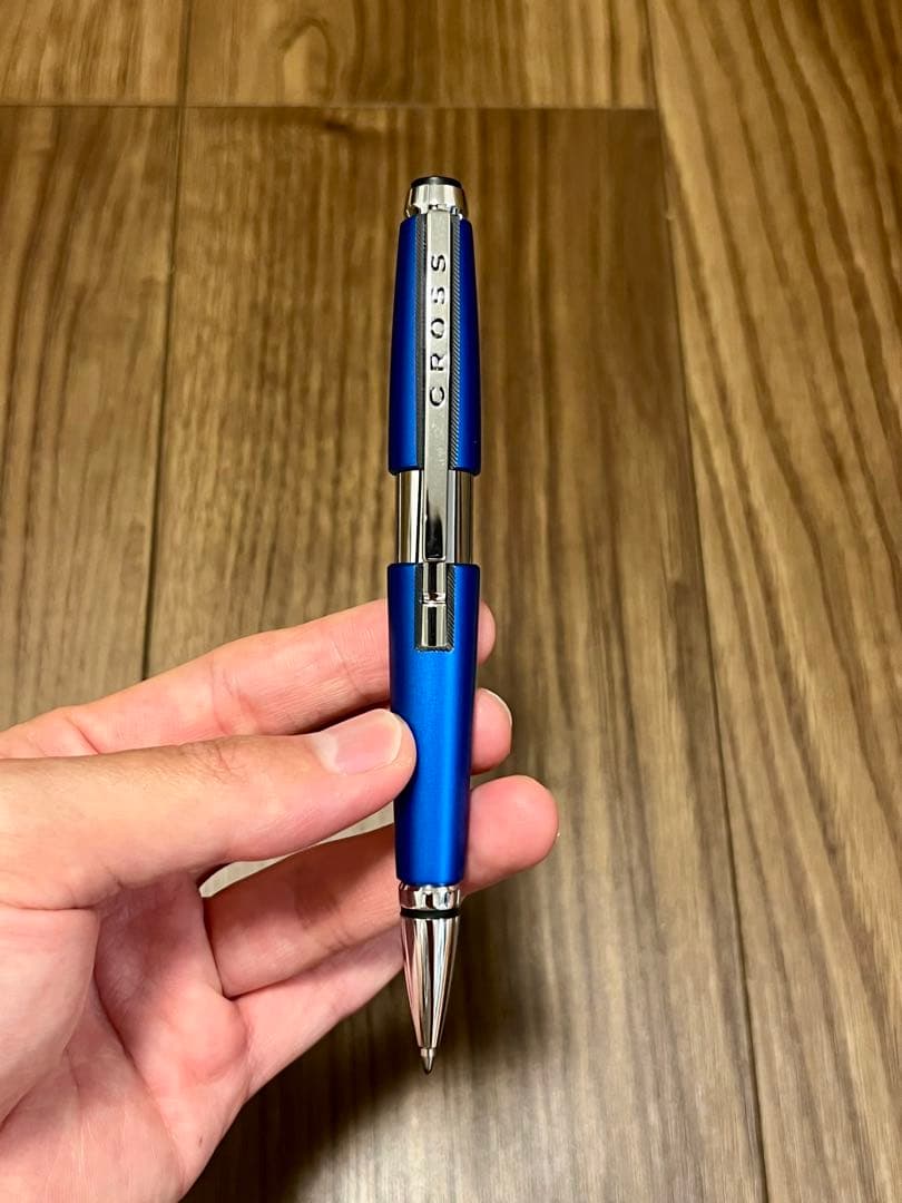 CROSS ジェルボールペン エッジ AT0555-3 ニトロブルー