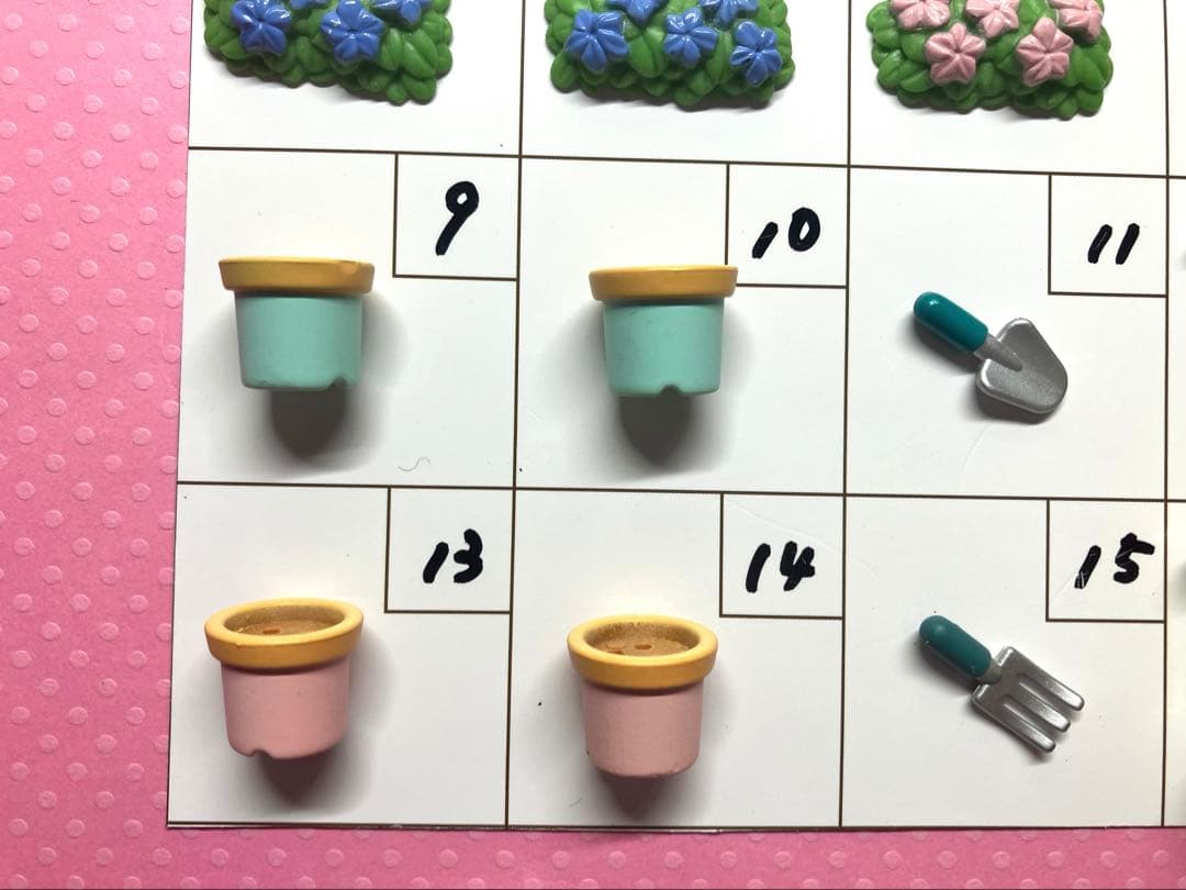 シルバニア　花小物　各¥150