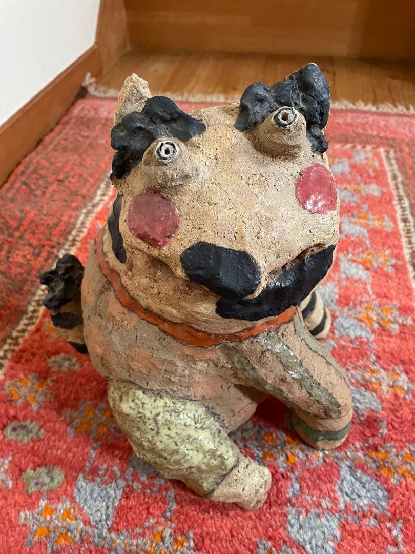 吉川千香子猫のオブジェ