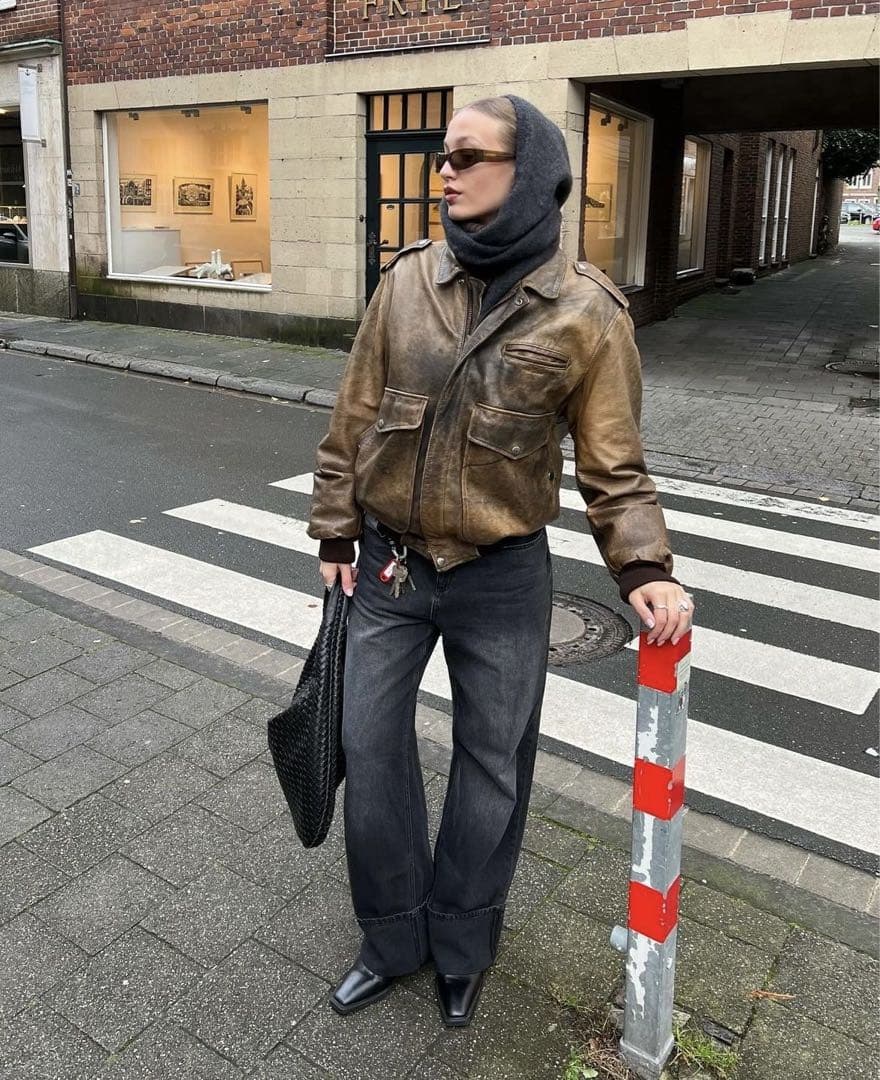 【超希少】80s ハーレーダビッドソン フライトレザージャケットG-1 A-2