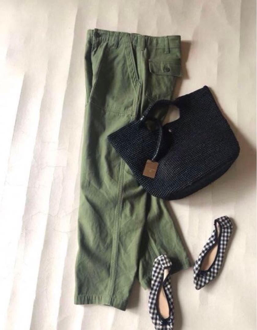 ビームス取扱♪ザシンゾーン上質コットン100%定番名品ベイカーパンツ♪