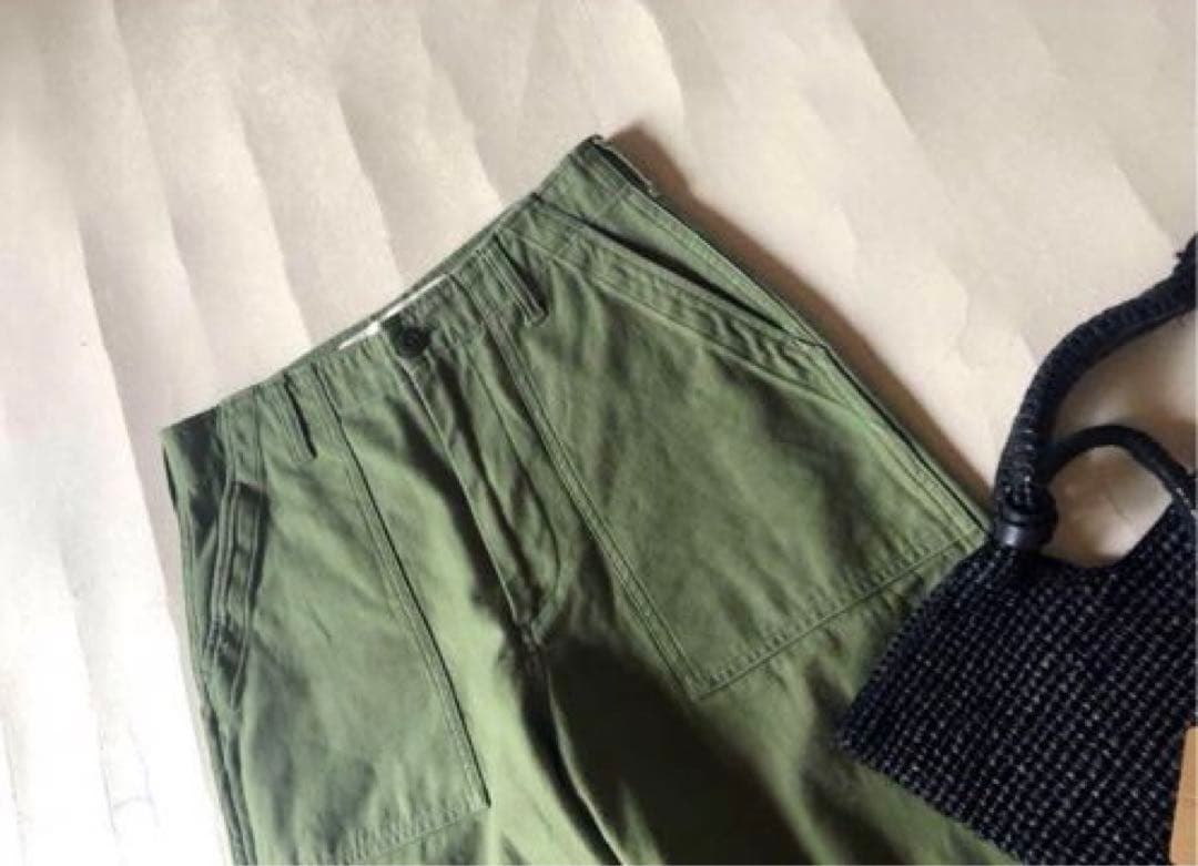 ビームス取扱♪ザシンゾーン上質コットン100%定番名品ベイカーパンツ♪