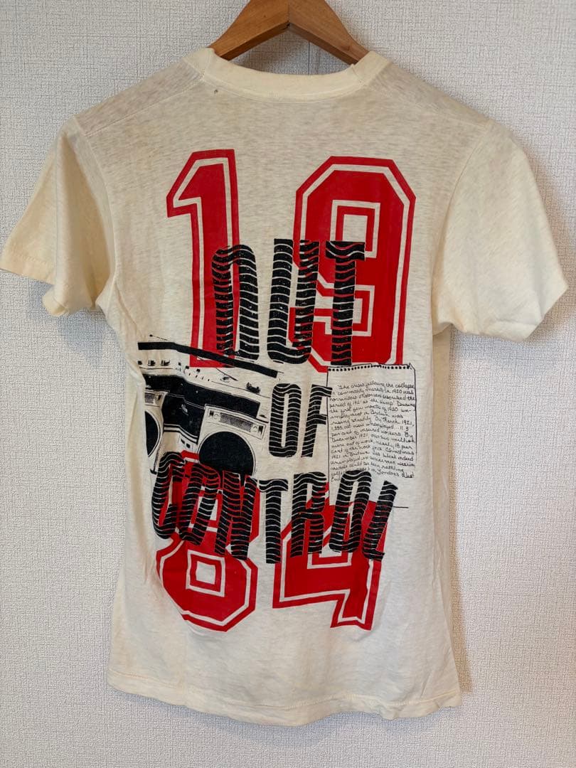 THE CLASH 1984 OUTOFCONTROL Tシャツ