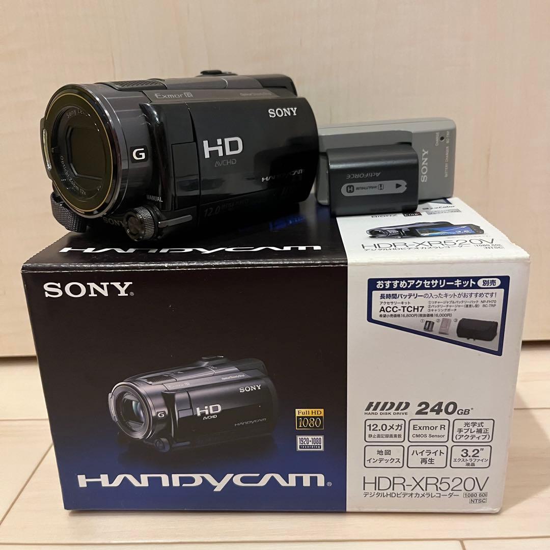 SONY ハンディカメラ ビデオカメラ HDR-XR520V