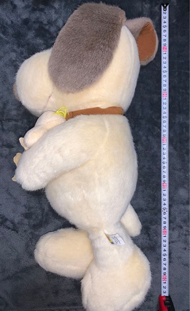 SNOOPY スヌーピー ウッドストック ぬいぐるみ ベージュ BIGぬいぐるみ