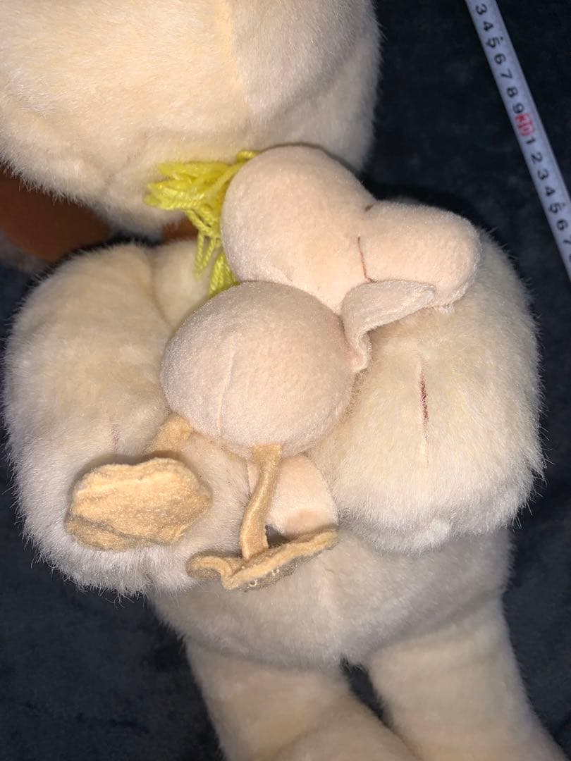 SNOOPY スヌーピー ウッドストック ぬいぐるみ ベージュ BIGぬいぐるみ