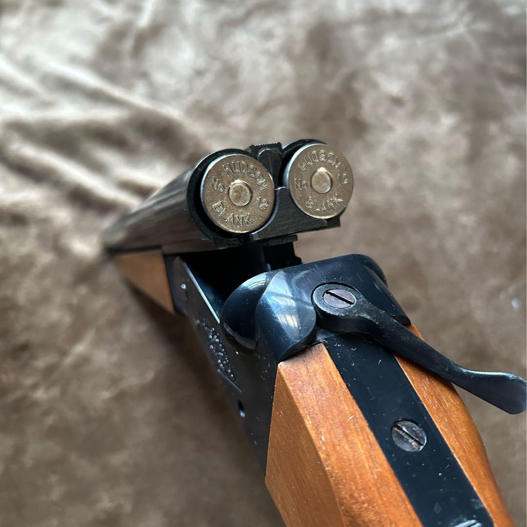 #絶版 モデルガン ハドソン マッドマックス 木製ストック 箱付き/訳あり