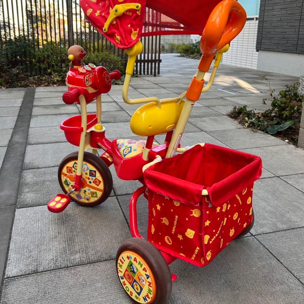 【直接引き渡しのみ】アンパンマン デラックスR M&M'sデザイン / 三輪車