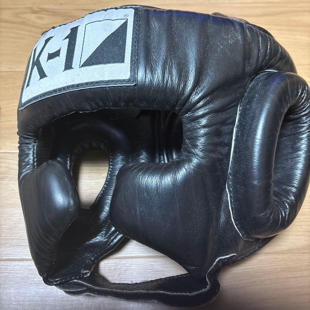 K-1 ブラック ヘッドギア中古品