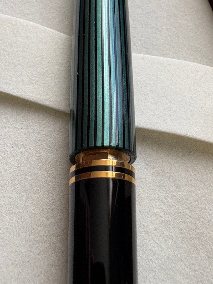 ペリカン M800 新仕様 グリーンストライプ EF