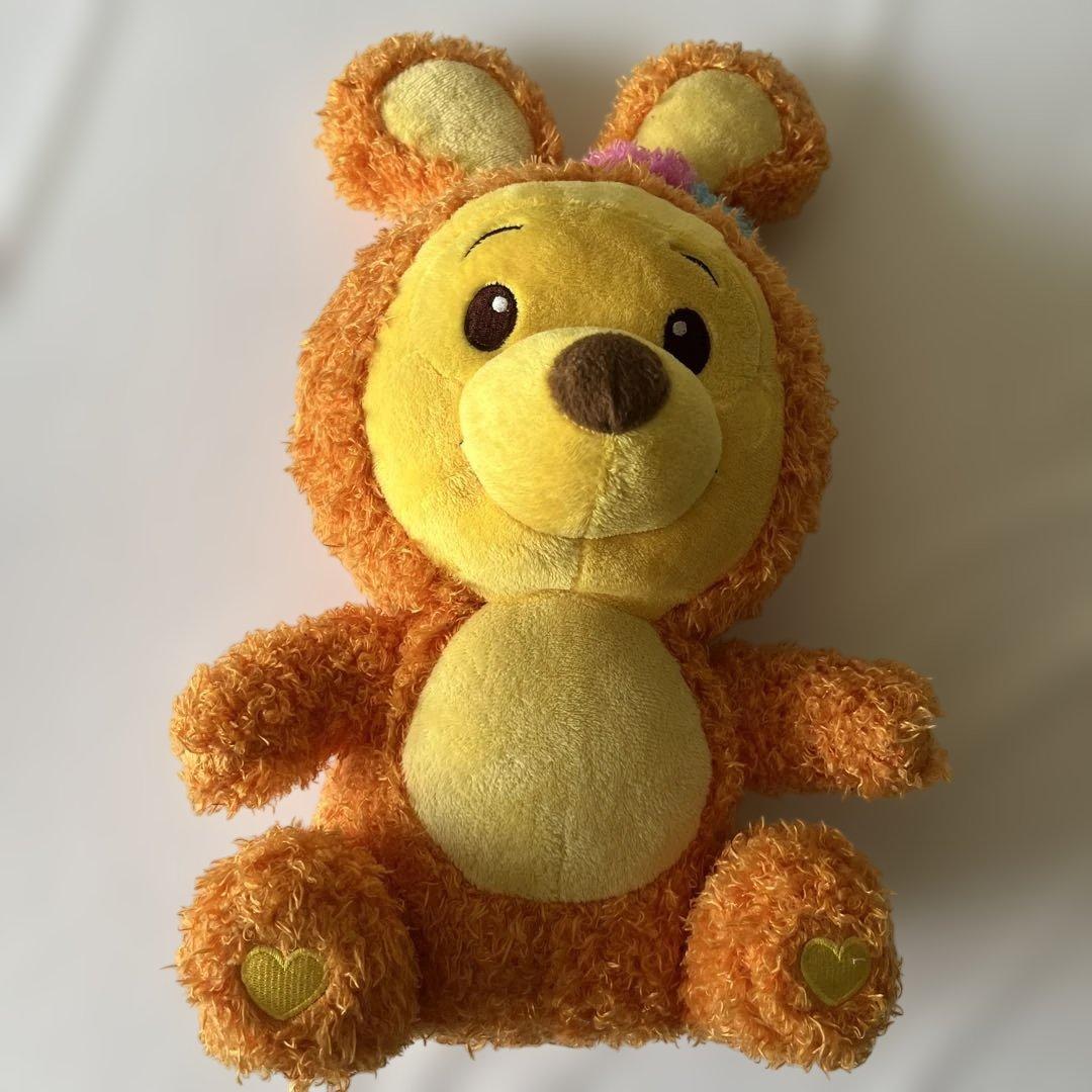 ディズニー被り物プーさんのぬいぐるみ