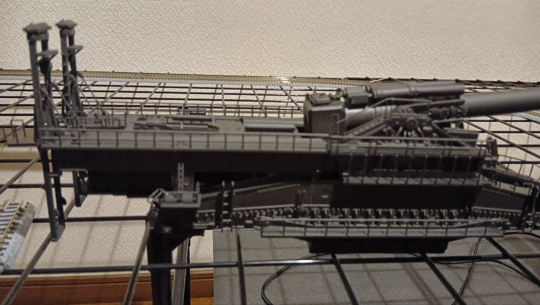 B*2様 フジミ　1/144　列車砲　ドーラ　可動化