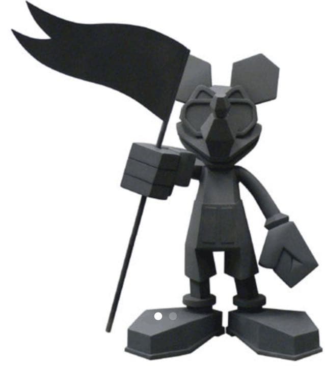 送料込み未使用3mixBLOC28ミッキーマウスフィギュア全世界80台