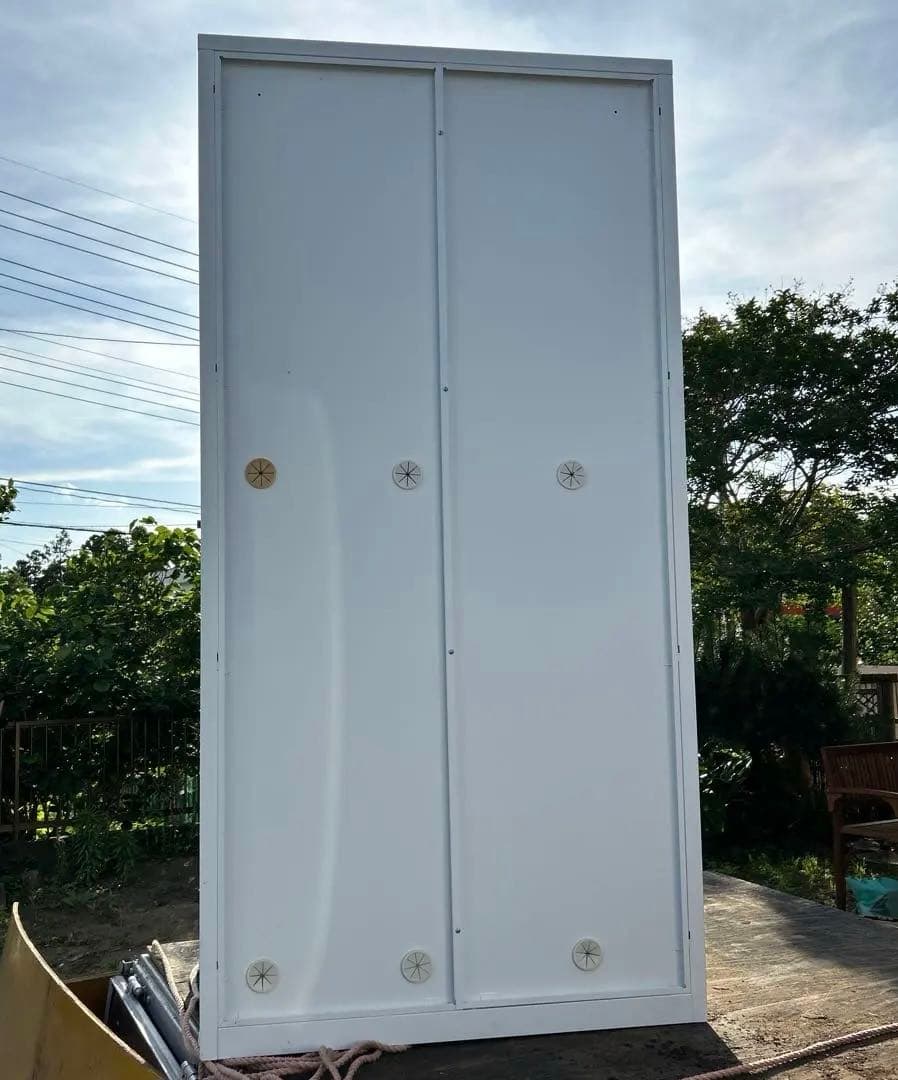 【引き取り限定】スチールロッカー　6人用　オフィス　更衣室　鍵付き