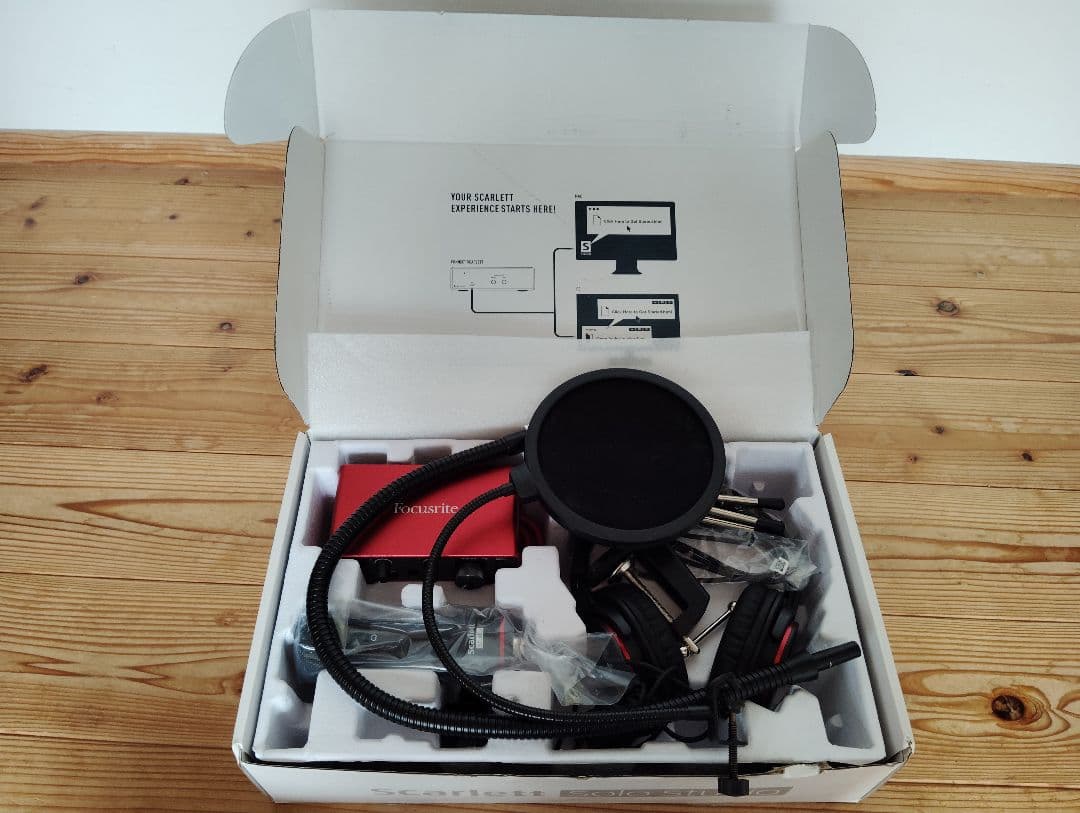 レコーディングセット（Scarlett 18i20(gen3)）