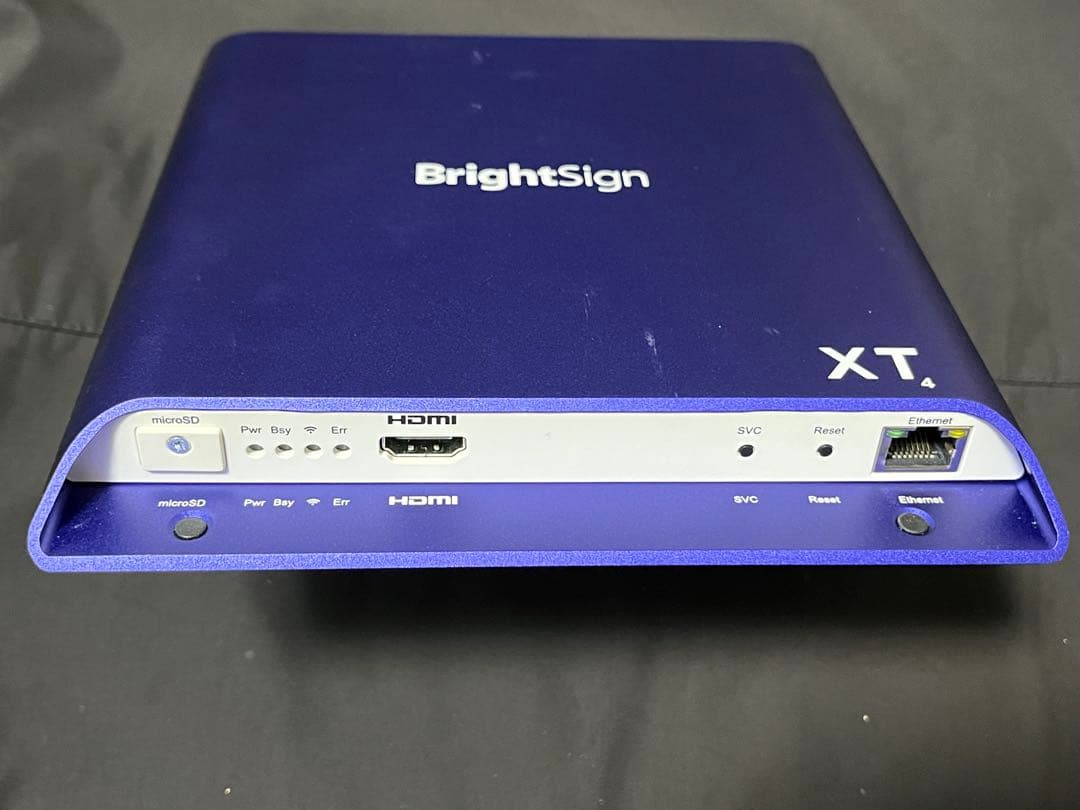 BrightSign XT244 デジタルサイネージプレーヤー 4K USED