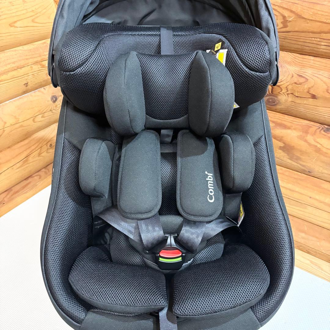 【極美品】Combi クルムーヴコンパクトR129 JS isofix ブラック