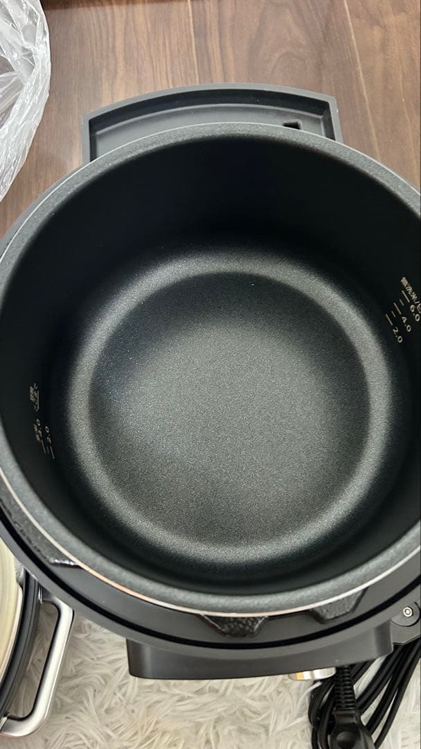 AYA 電気圧力鍋 KPC-MA4 ブラック アイリスオーヤマ 4L