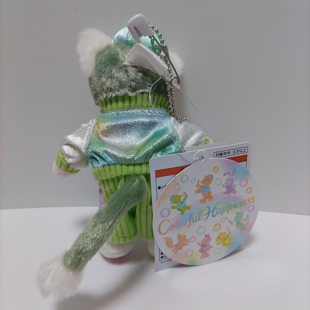 新品未使用 TDS ダッフィー カラフル ハピネス ぬいぐるみ バッジ 5点