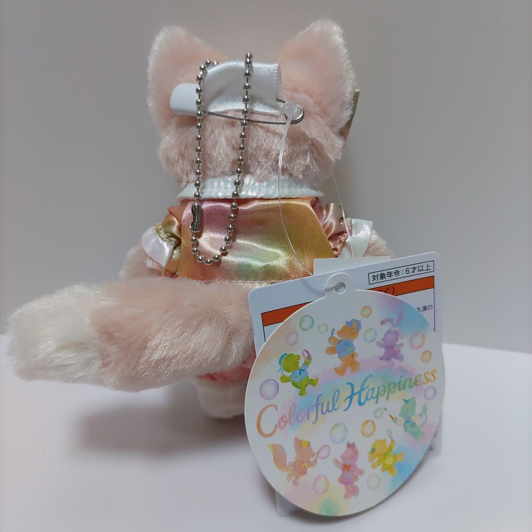新品未使用 TDS ダッフィー カラフル ハピネス ぬいぐるみ バッジ 5点