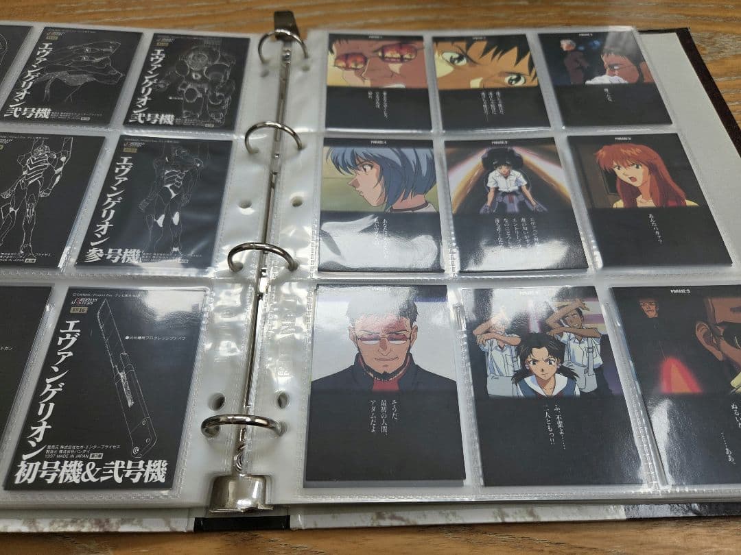 エヴァンゲリオンカードダスマスターズ2集セミコンプリート約１６８枚アルバム付き