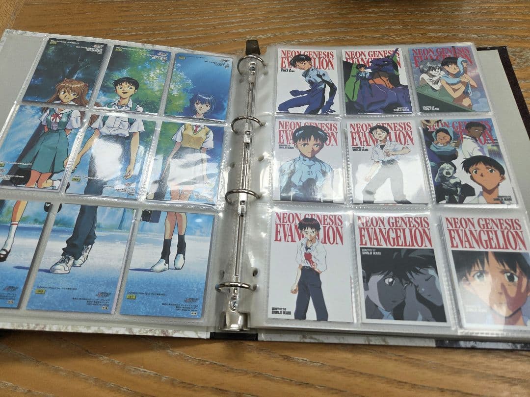 エヴァンゲリオンカードダスマスターズ2集セミコンプリート約１６８枚アルバム付き