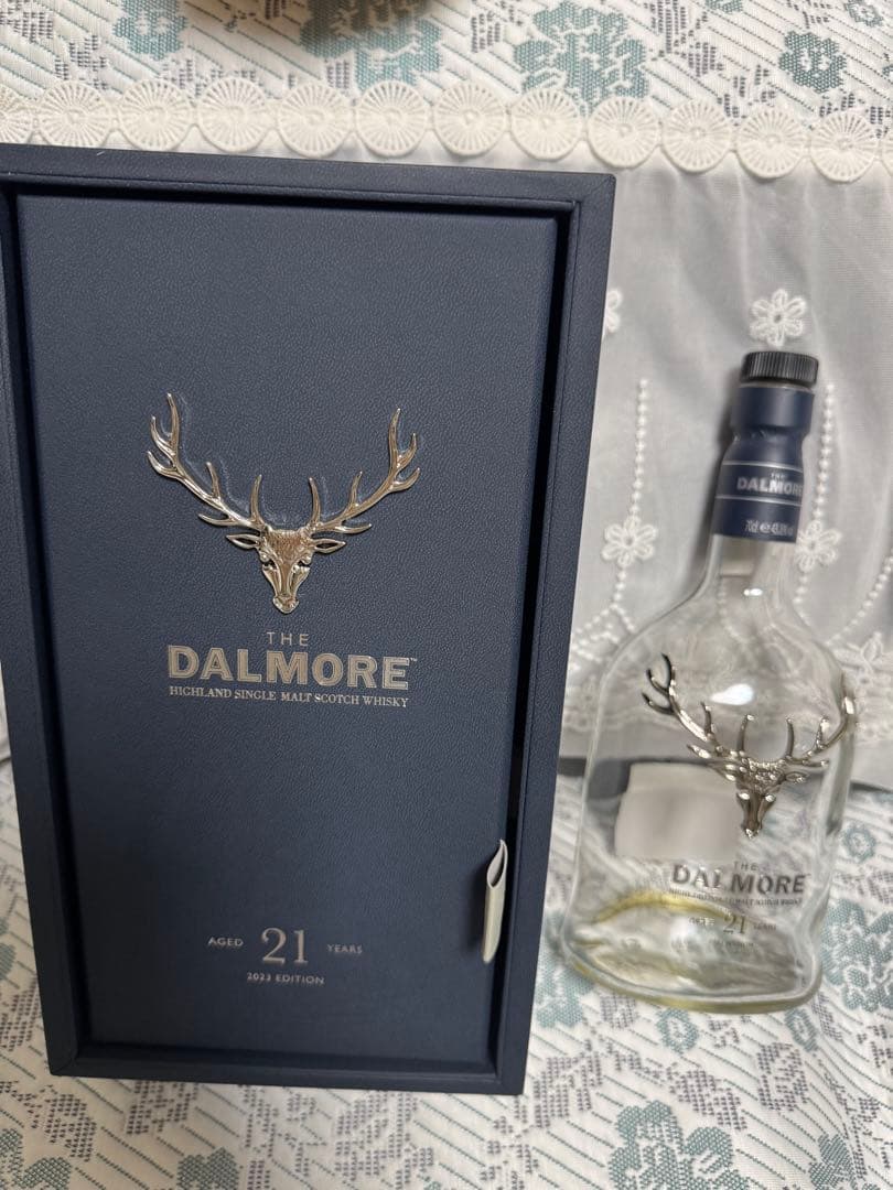 THE DALMORE 21年 モルトウイスキー 700ml 空瓶 未洗净