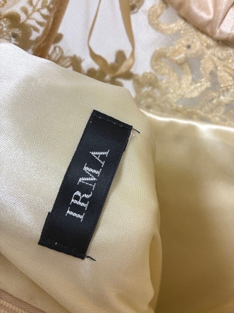 IRMA SUGAR 刺繍ビーズ ラメ ドレス