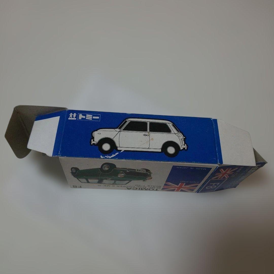 青箱F8ミ BLMC ミニクーパー S マークⅢ クリヤマモケイ ジャック品