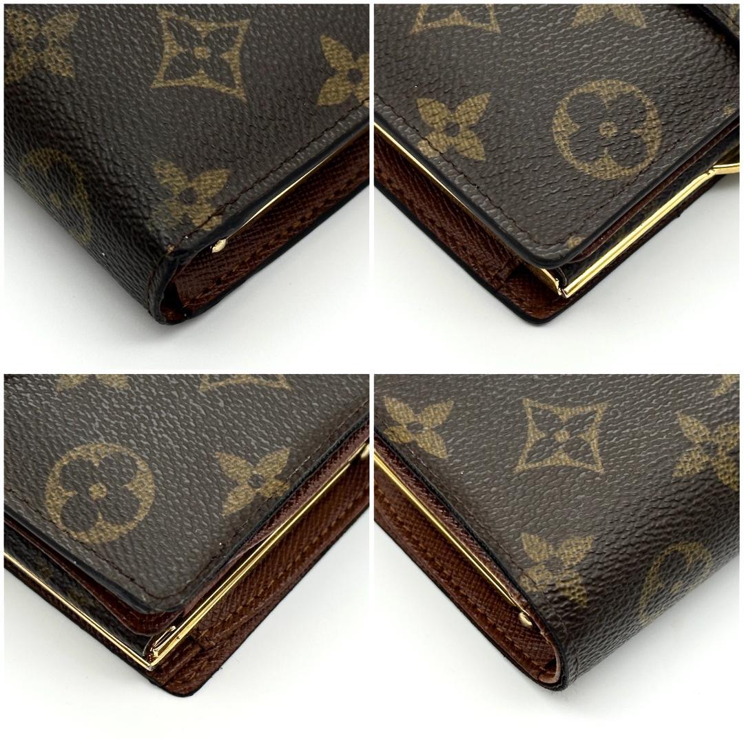 【美品】ルイヴィトン　モノグラム　ポルトフォイユ　ヴィエノワ　8カード　折財布
