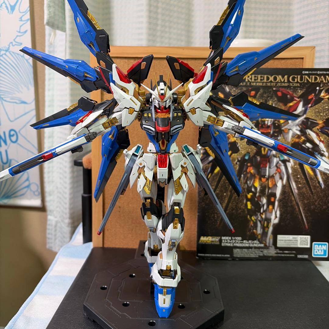 MGEXガンプラジャンク　ストライクフリーダムガンダム