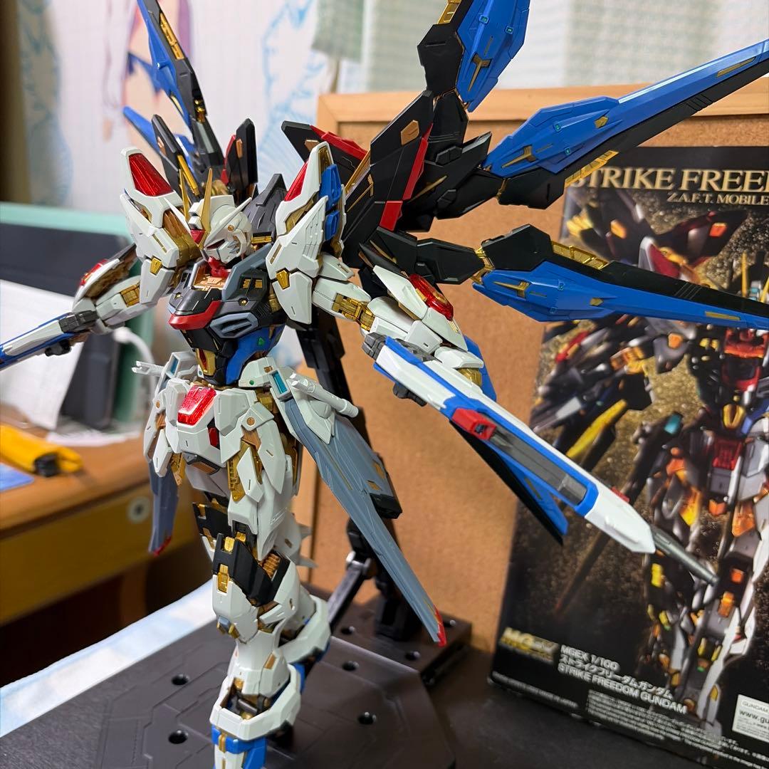 MGEXガンプラジャンク　ストライクフリーダムガンダム