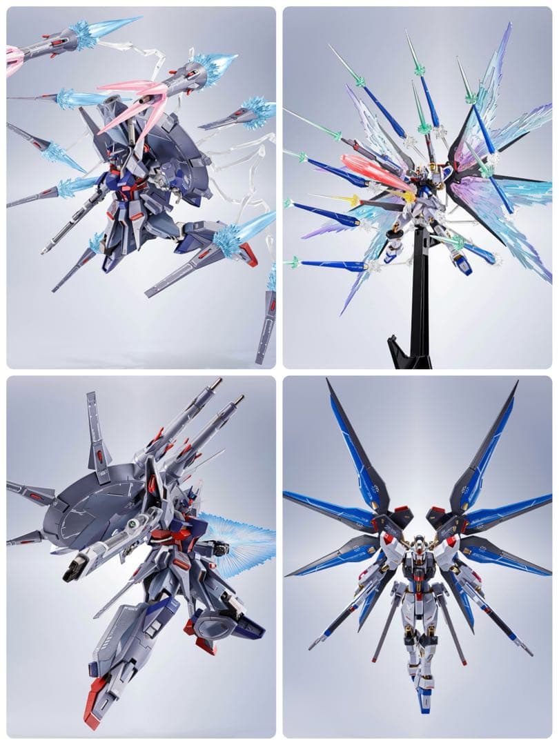 メタルロボット魂 ストライクフリーダム & 光の翼 & レジェンド 3種SET