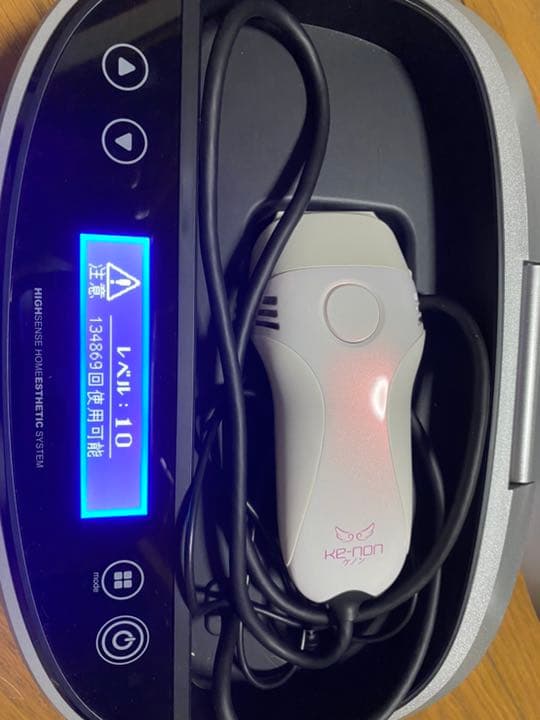 【期間限定料金】ver7.1 ke-non 脱毛器　【使用頻度少なめ】