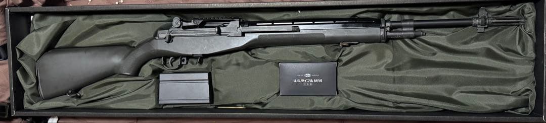 東京マルイ 電動ガン M14 O.D.ストック　マウントベース付き