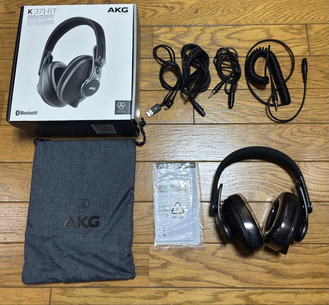 AKG ワイヤレス・モニターヘッドホン K371-BT