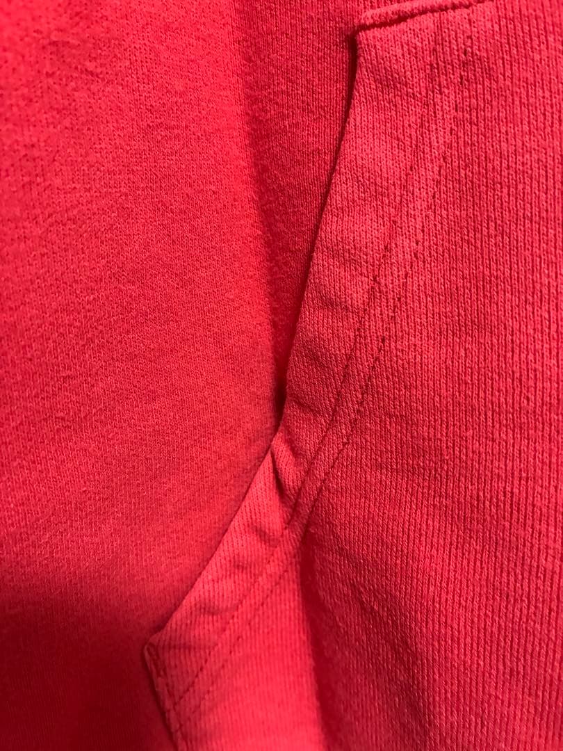 トップス visvim jumbo hoodie p.o. veggie dye red