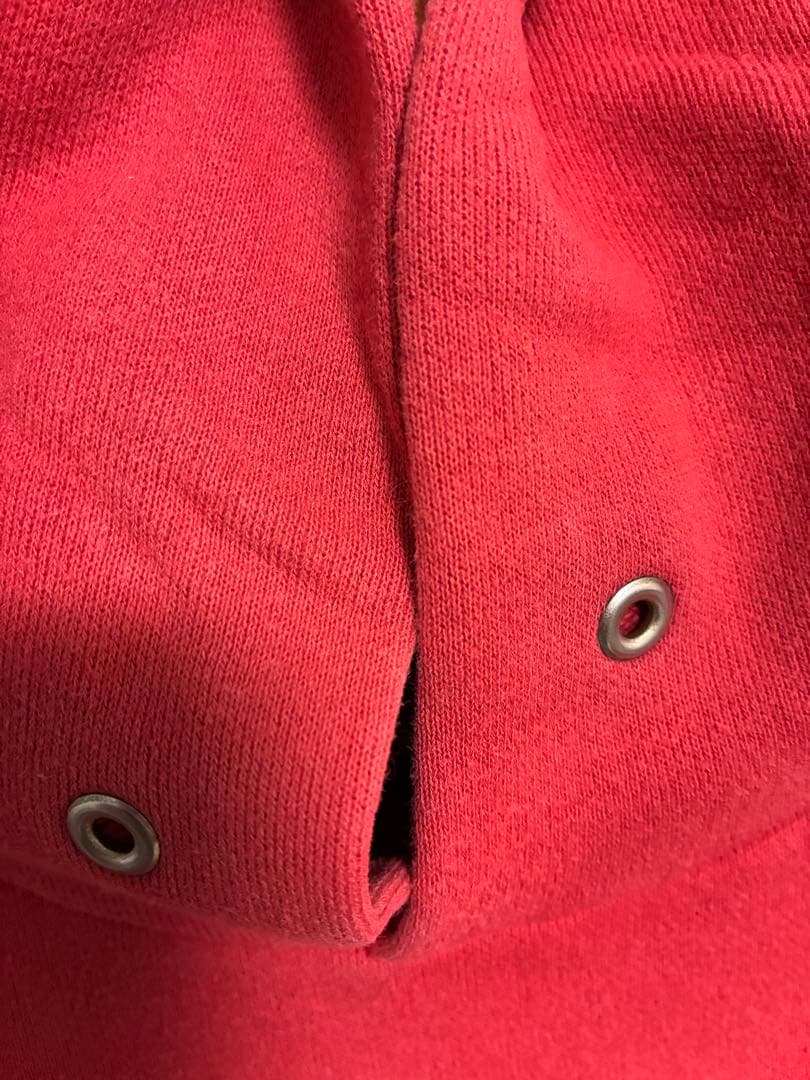 トップス visvim jumbo hoodie p.o. veggie dye red