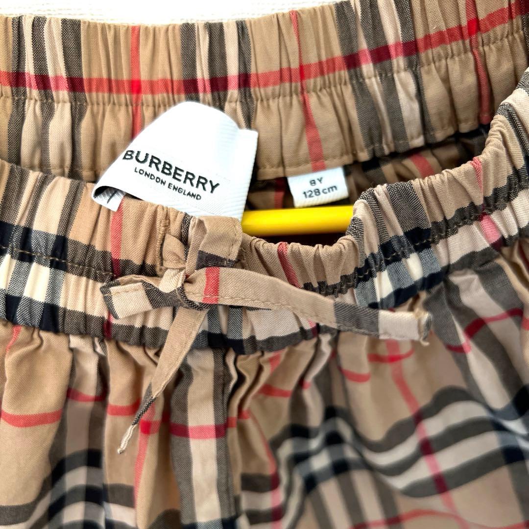 バーバリー☆LONDON☆キッズ128cm☆コットン100%☆