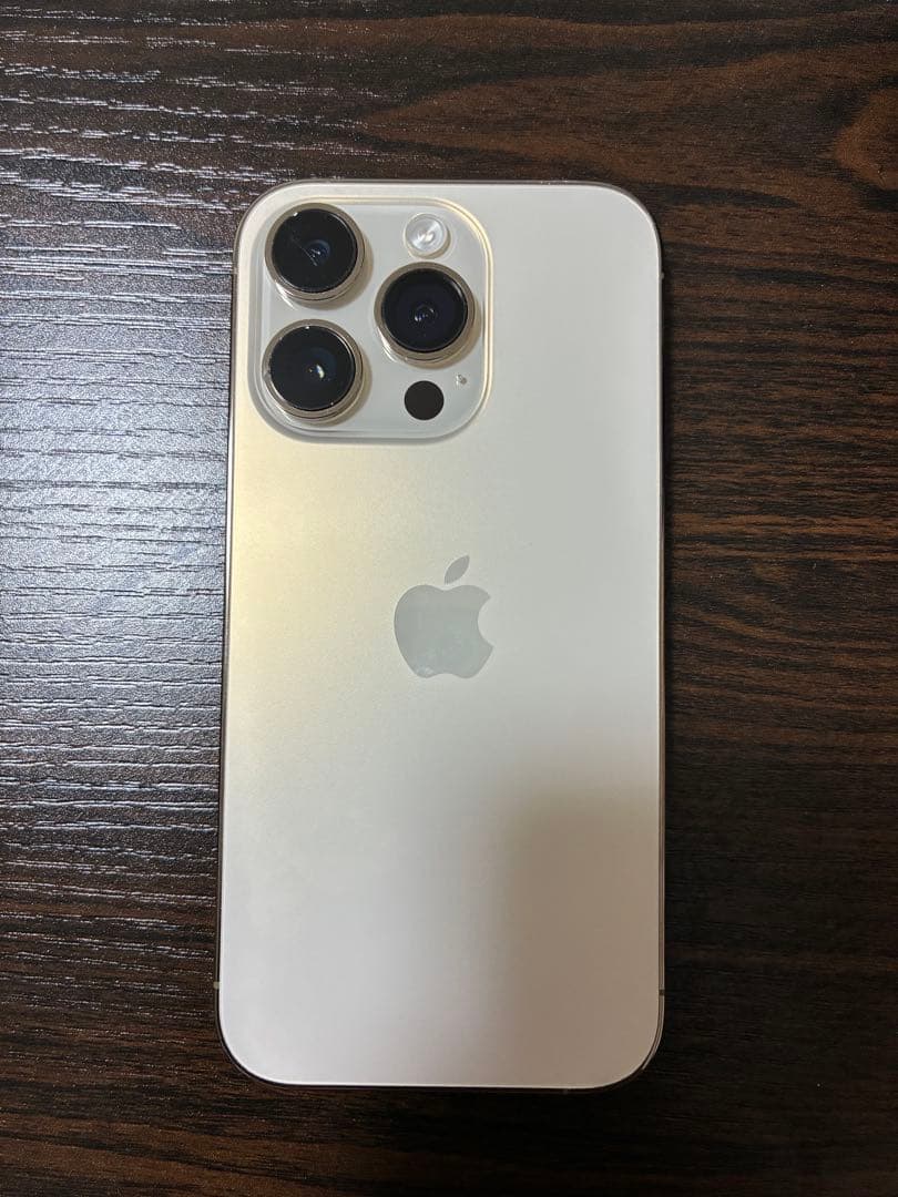 【美品】Apple iPhone 14Pro ゴールド 本体 SIMフリー