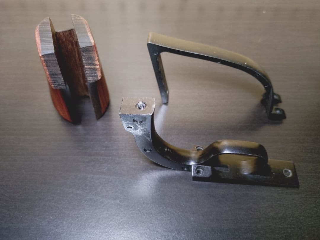 タナカ　コルトSAA　木製グリップ・トリガーガードセット